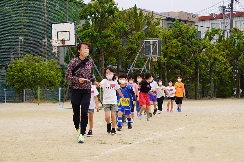 木﨑アドバイザーが 京都府長岡京市の ふるさとスポーツクラブ で陸上教室を行いました 最新情報 ダイハツ陸上競技部 Daihatsu Track Field