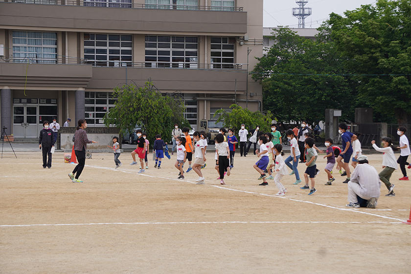 木﨑アドバイザーが 京都府長岡京市の ふるさとスポーツクラブ で陸上教室を行いました 最新情報 ダイハツ陸上競技部 Daihatsu Track Field